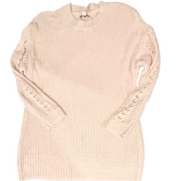 🆕- American Eagle Off White Knit Pullover
Sweater. Size: small - Picture 2 of 6